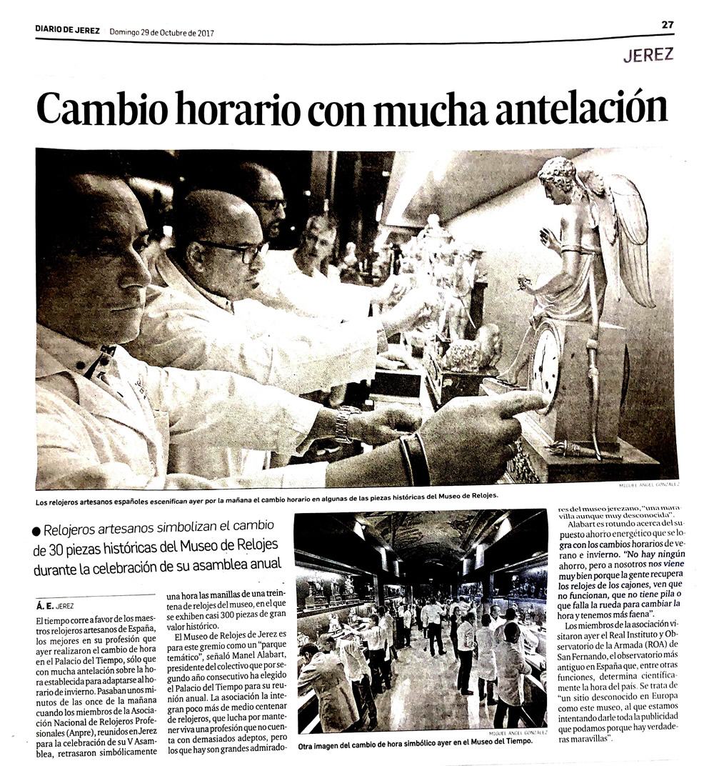 Bericht in der spanischen Tageszeitung